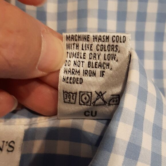 Draper's & Damon's  sz PM checked shirt - Picture 6 of 6